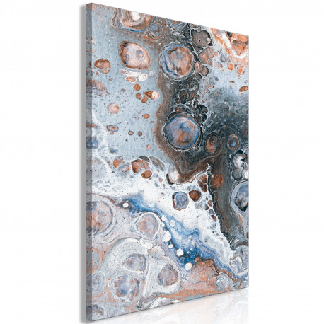 Seinapilt - Blue Sienna Marble (1 Part) Vertical - 80x120