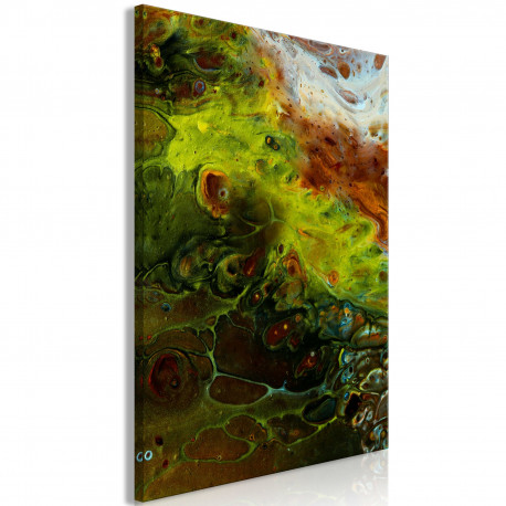 Seinapilt - Green Elements (1 Part) Vertical - 80x120