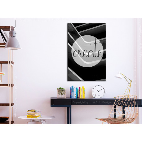 Seinapilt - Create (1 Part) Vertical - 40x60