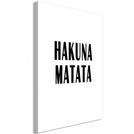 Seinapilt - Hakuna Matata (1 Part) Vertical - 40x60