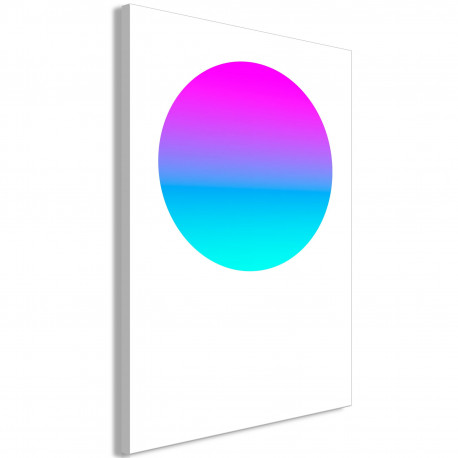 Seinapilt - Colourful Circle (1 Part) Vertical - 60x90