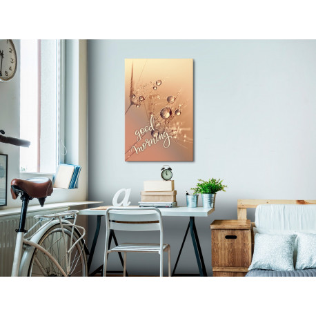 Seinapilt - Good Morning (1 Part) Vertical - 40x60
