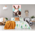 Seinapilt - Curious Donkey (1 Part) Vertical - 60x90
