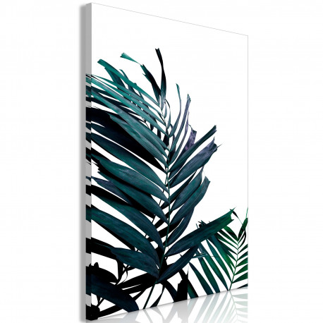 Seinapilt - Emerald Leaves (1 Part) Wide - 60x40