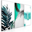 Seinapilt - Palm Paradise (3 Parts) - 120x60 Seinapilt - Palm Paradise (3 Parts) - 120x60