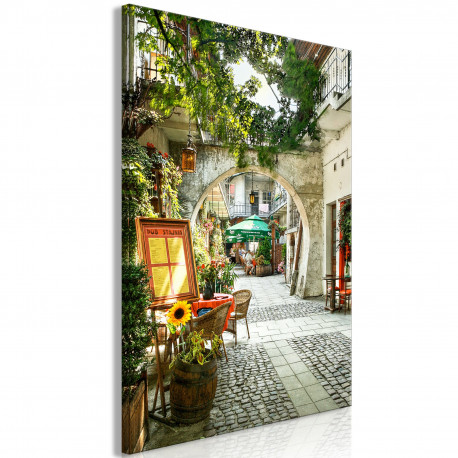 Seinapilt - Cracow: Sunny Pub (1 Part) Vertical - 60x90