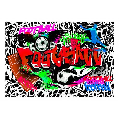 Fototapeet - Football Passion - 100x70