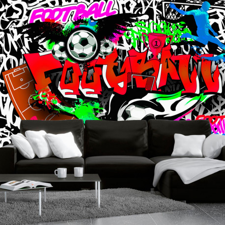 Fototapeet - Football Passion - 350x245