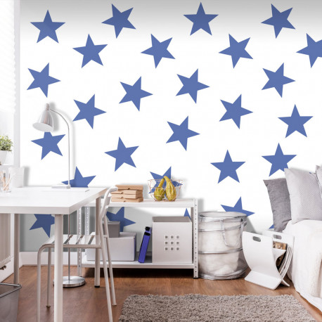 Fototapeet - Blue Star - 150x105