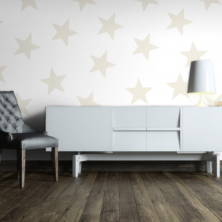 Fototapeet - Beige Star - 100x70