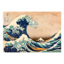 Fototapeet - Hokusai: The Great Wave off Kanagawa (Reproduction) - 300x210