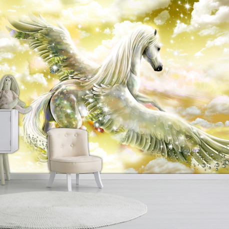 Fototapeet - Pegasus (Yellow) - 300x210