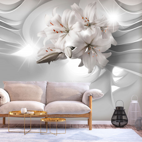 Fototapeet - Lilies in the Tunnel - 200x140