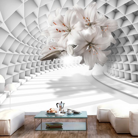 Fototapeet - Flowers in the Tunnel - 350x245
