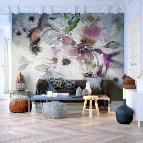 Fototapeet - Nature in Watercolor - 100x70