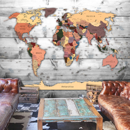 Fototapeet - Direction: World - 100x70