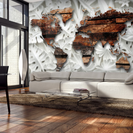 Fototapeet - Alabastrine Map - 300x210