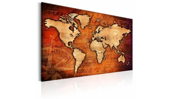 Seinapilt - Amber World - 120x80