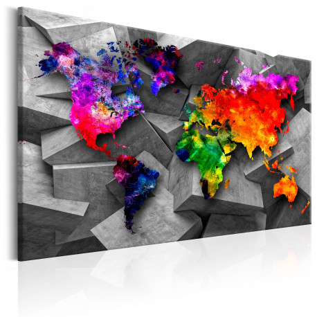 Seinapilt - Cubic World - 90x60