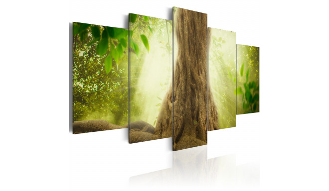 Seinapilt - Elves Tree - 100x50
