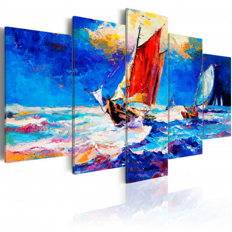 Seinapilt - Catch the Wind - 100x50