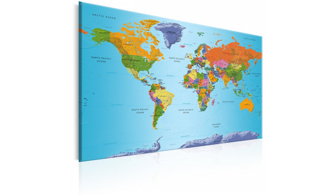Seinapilt - Colourful Note - 90x60