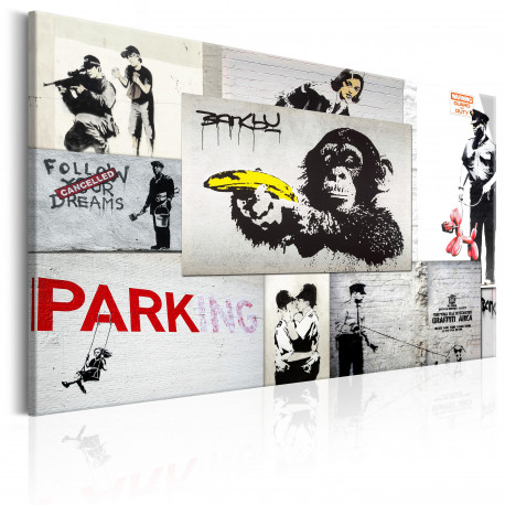Seinapilt - Banksy: Police Fantasies - 120x80