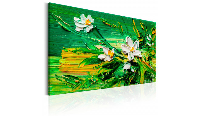 Seinapilt - Impressionist Style: Flowers - 120x80