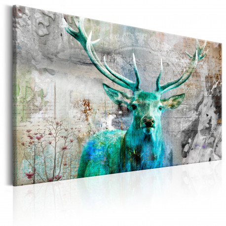 Seinapilt - Green Deer - 120x80