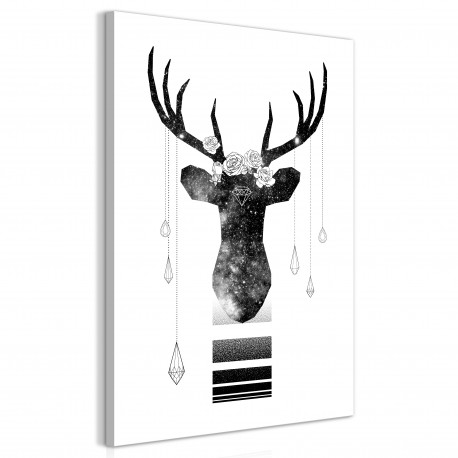 Seinapilt - Abstract Antlers (1 Part) Vertical - 60x90