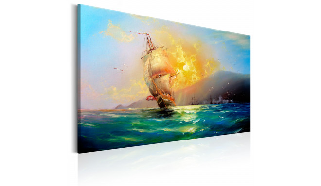 Seinapilt - Burning Sky - 120x80