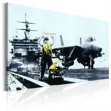 Seinapilt - Applause by Banksy - 60x40