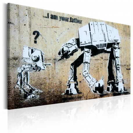 Seinapilt - I Am Your Father by Banksy - 120x80