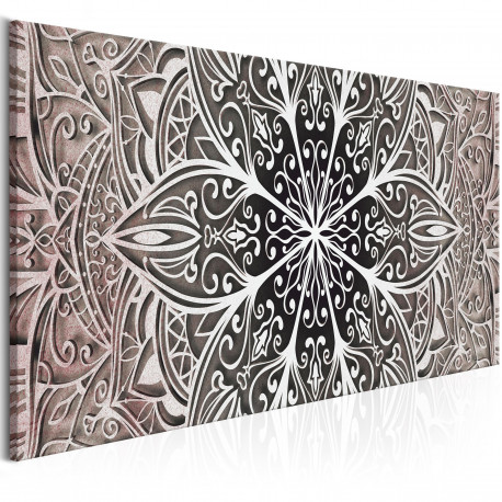 Seinapilt - Feathers (1 Part) Pink Narrow - 135x45