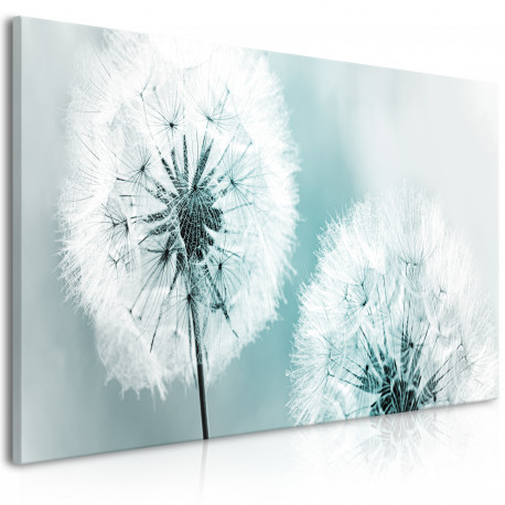 Seinapilt - Fluffy Dandelions (1 Part) Blue Wide - 100x45