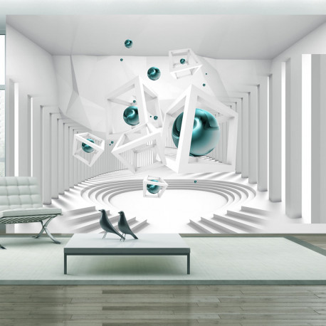 Fototapeet - Corridor of Geometry - 400x280