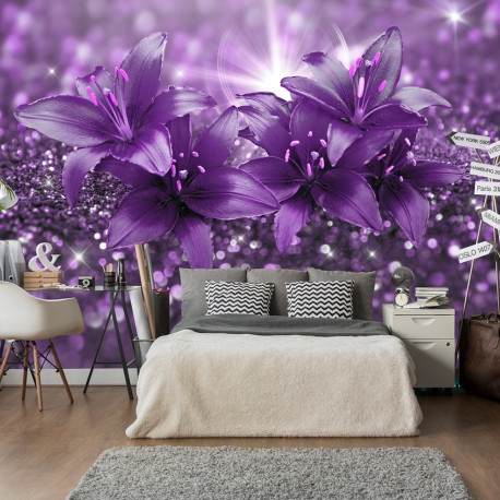 Fototapeet - Masterpiece of Purple - 400x280