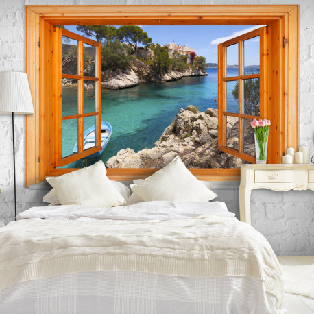 Fototapeet - Mediterranean Landscape - 100x70