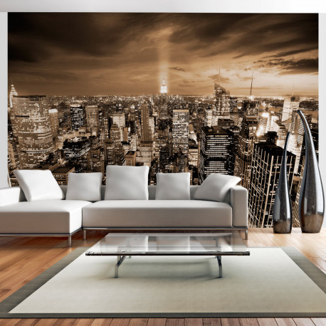 Fototapeet - Nowy Jork: night - 100x70