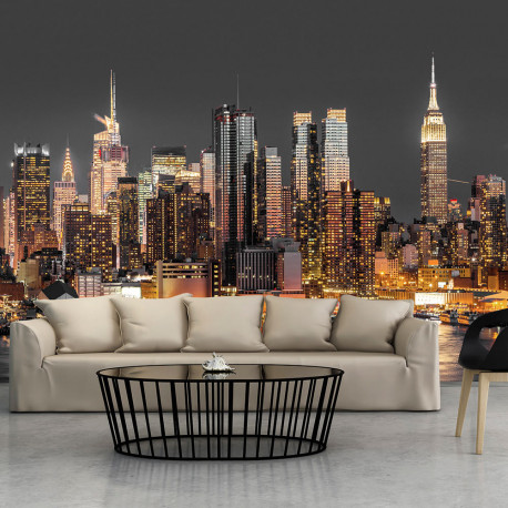 Fototapeet - NYC: Twilight - 350x245