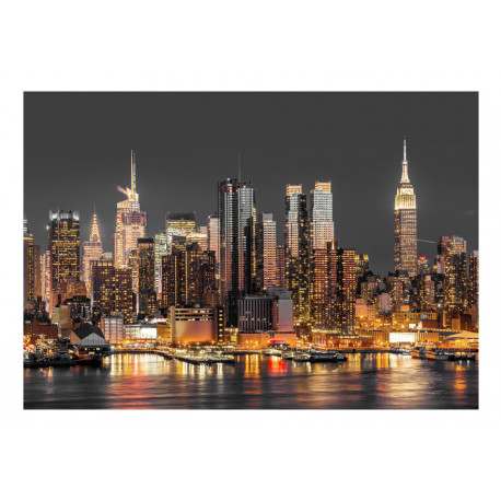 Fototapeet - NYC: Twilight - 300x210