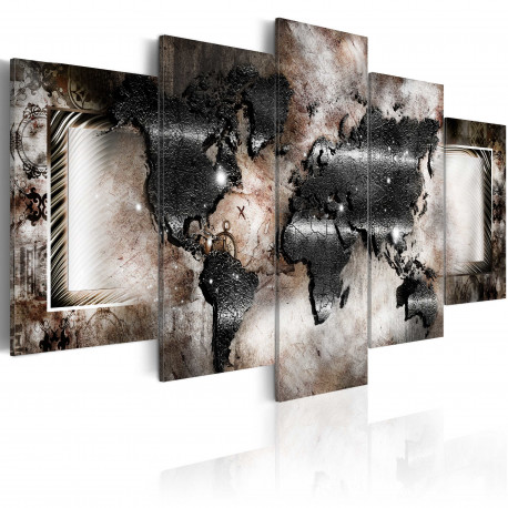 Seinapilt - Graphite map - 100x50