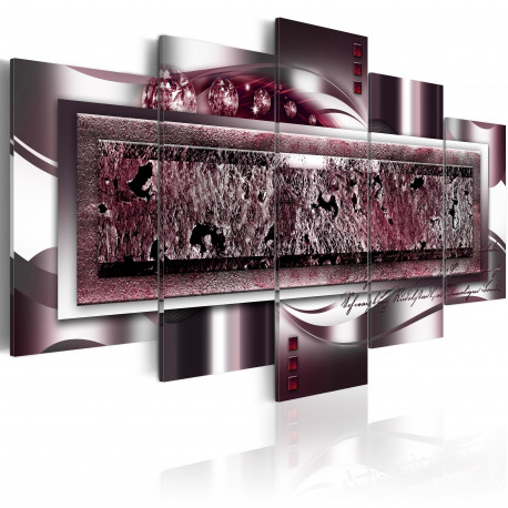 Seinapilt - Burgundy Configuration - 100x50