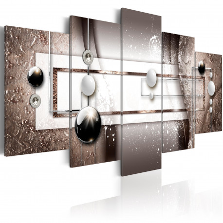 Seinapilt - Brown Passion - 100x50