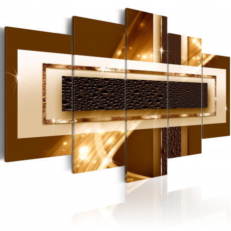Seinapilt - Golden Streak - 100x50