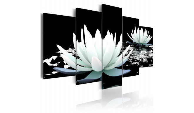 Seinapilt - Alabaster reflection - 100x50