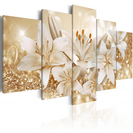 Seinapilt - Golden Bouquet - 100x50