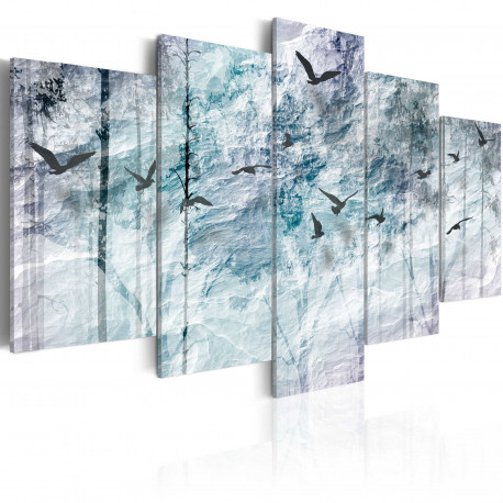Seinapilt - Blue Forest - 200x100