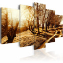 Seinapilt - Amber orchard - 200x100