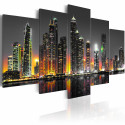 Seinapilt - Desertic City - 100x50